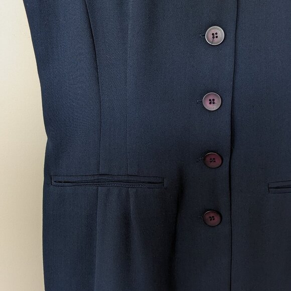 Vintage Le Chateau Waistcoat Made in Canada - Picture 3 of 12